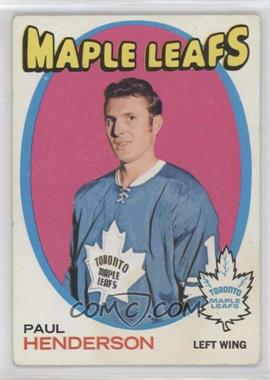 1971-72 Topps - [Base] #67 - Paul Henderson