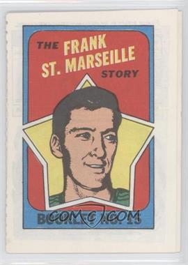 1971-72 Topps - Booklet #15 - Frank St. Marseille [Poor to Fair]