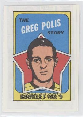 1971-72 Topps - Booklet #9 - Greg Polis