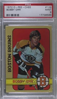 1972-73 O-Pee-Chee - [Base] #129 - Bobby Orr [PSA 9 MINT]