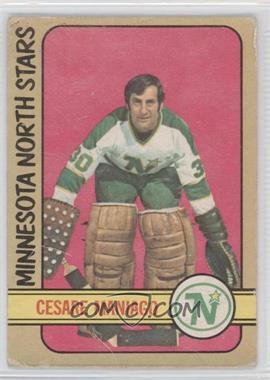 1972-73 O-Pee-Chee - [Base] #138 - Cesare Maniago [Noted]