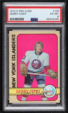 1972-73 O-Pee-Chee - [Base] #139 - Gerry Hart [PSA 6 EX‑MT]