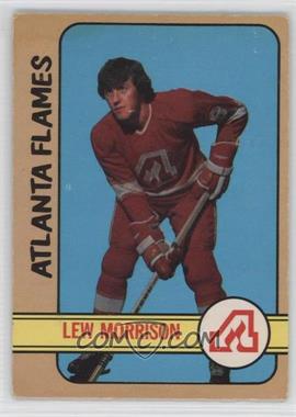 1972-73 O-Pee-Chee - [Base] #143 - Lew Morrison