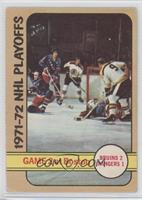 1971-72 NHL Playoffs - Game 2 at Boston [Good to VG‑EX]