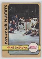 1971-72 NHL Playoffs - Game 2 at Boston [Good to VG‑EX]