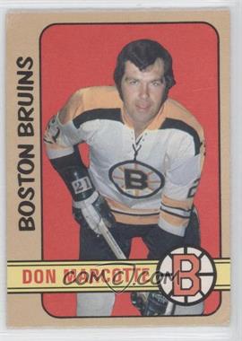 1972-73 O-Pee-Chee - [Base] #219 - Don Marcotte