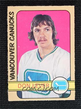 1972-73 O-Pee-Chee - [Base] #259 - Don Lever [Good to VG‑EX]