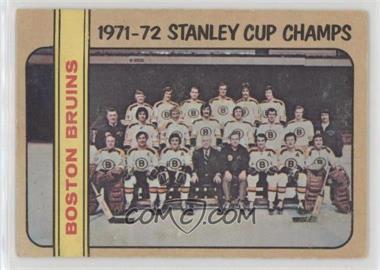 1972-73 O-Pee-Chee - [Base] #276 - Boston Bruins Team