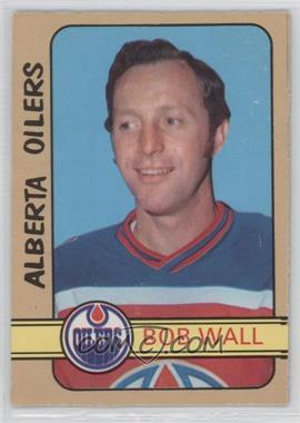 1972-73 O-Pee-Chee - [Base] #323 - Bob Wall