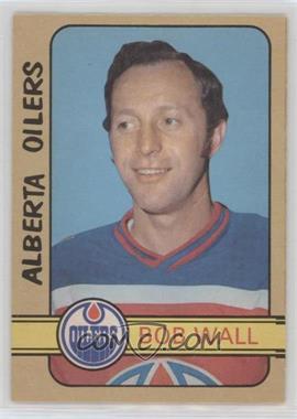 1972-73 O-Pee-Chee - [Base] #323 - Bob Wall