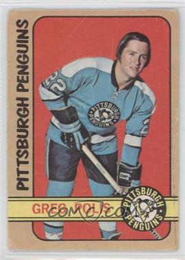 1972-73 O-Pee-Chee - [Base] #34 - Greg Polis [Good to VG‑EX]