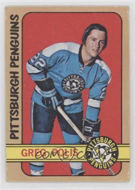 1972-73 O-Pee-Chee - [Base] #34 - Greg Polis [Good to VG‑EX]