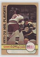 1971-72 NHL Playoffs - Game 4 at New York [Good to VG‑EX]