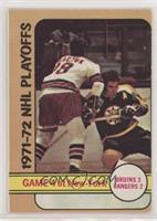 1971-72 NHL Playoffs - Game 4 at New York