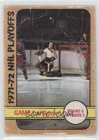1971-72 NHL Playoffs - Game 1 at Boston [COMC RCR Poor]