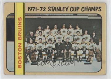1972-73 Topps - [Base] #1 - Boston Bruins Team [Good to VG‑EX]