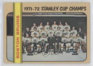 1972-73 Topps - [Base] #1 - Boston Bruins Team [Good to VG‑EX]