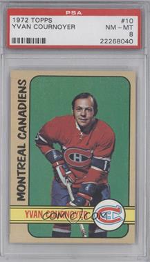 1972-73 Topps - [Base] #10 - Yvan Cournoyer [PSA 8 NM‑MT]