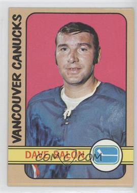 1972-73 Topps - [Base] #117 - Dave Balon