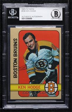 1972-73 Topps - [Base] #166 - Ken Hodge [BGS Authentic]