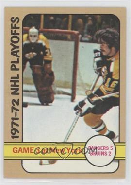 1972-73 Topps - [Base] #4 - 1971-72 NHL Playoffs