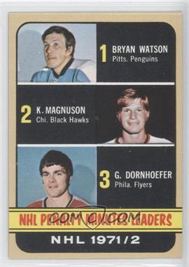 1972-73 Topps - [Base] #65 - Bryan Watson, Keith Magnuson, Gary Dornhoefer