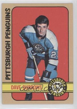 1972-73 Topps - [Base] #82 - Dave Burrows [Good to VG‑EX]