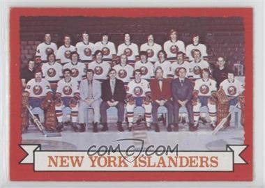 1973-74 O-Pee-Chee - [Base] - Dark Back #101 - New York Islanders Team