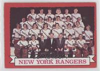 New York Rangers Team