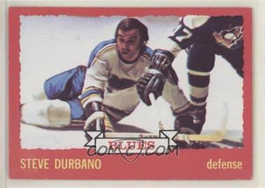 1973-74 O-Pee-Chee - [Base] - Dark Back #124 - Steve Durbano