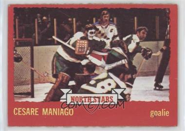 1973-74 O-Pee-Chee - [Base] - Dark Back #127 - Cesare Maniago