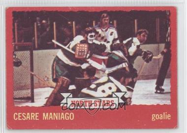 1973-74 O-Pee-Chee - [Base] - Dark Back #127 - Cesare Maniago [Good to VG‑EX]