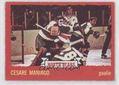 1973-74 O-Pee-Chee - [Base] - Dark Back #127 - Cesare Maniago