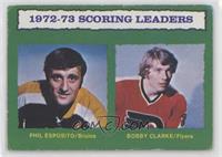 Phil Esposito, Bobby Clarke [Good to VG‑EX]