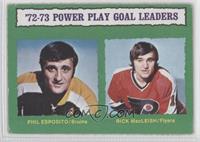 Phil Esposito, Rick MacLeish [Good to VG‑EX]