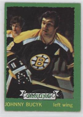 1973-74 O-Pee-Chee - [Base] - Dark Back #147 - John Bucyk [Poor to Fair]