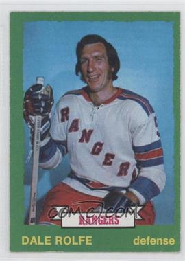 1973-74 O-Pee-Chee - [Base] - Dark Back #177 - Dale Rolfe