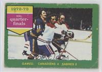 Montreal Canadiens Team, Buffalo Sabres Team [Poor to Fair]