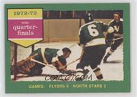 Philadelphia Flyers Team, Minnesota North Stars Team