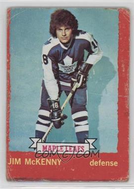 1973-74 O-Pee-Chee - [Base] - Dark Back #39 - Jim McKenny [Poor to Fair]