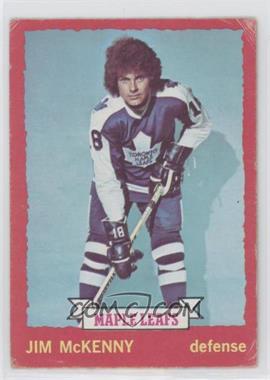 1973-74 O-Pee-Chee - [Base] - Dark Back #39 - Jim McKenny [Poor to Fair]