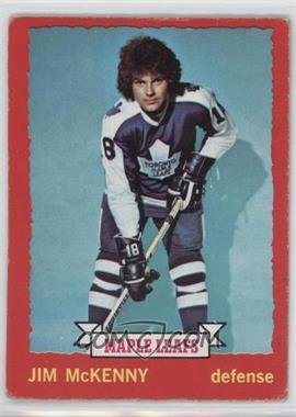 1973-74 O-Pee-Chee - [Base] - Dark Back #39 - Jim McKenny [Poor to Fair]