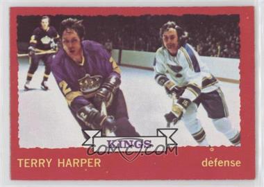 1973-74 O-Pee-Chee - [Base] - Dark Back #80 - Terry Harper