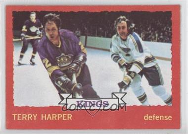 1973-74 O-Pee-Chee - [Base] - Dark Back #80 - Terry Harper