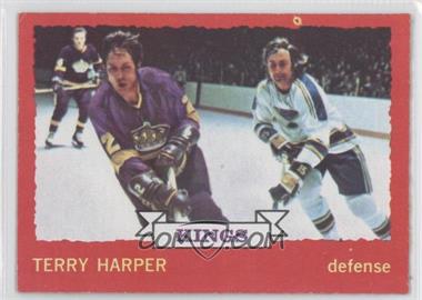 1973-74 O-Pee-Chee - [Base] - Dark Back #80 - Terry Harper