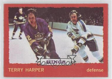 1973-74 O-Pee-Chee - [Base] - Dark Back #80 - Terry Harper