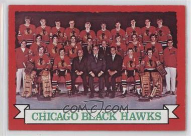 1973-74 O-Pee-Chee - [Base] - Dark Back #96 - Chicago Blackhawks (Black Hawks) Team