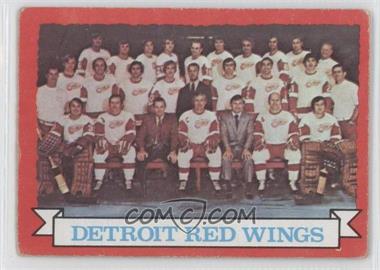 1973-74 O-Pee-Chee - [Base] - Dark Back #97 - Detroit Red Wings Team [Good to VG‑EX]