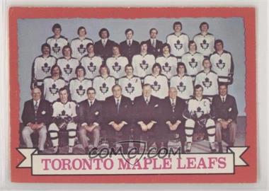 1973-74 O-Pee-Chee - [Base] - Light Back #106 - Toronto Maple Leafs Team