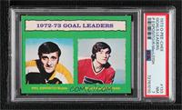 Phil Esposito, Rick MacLeish [PSA 7 NM]